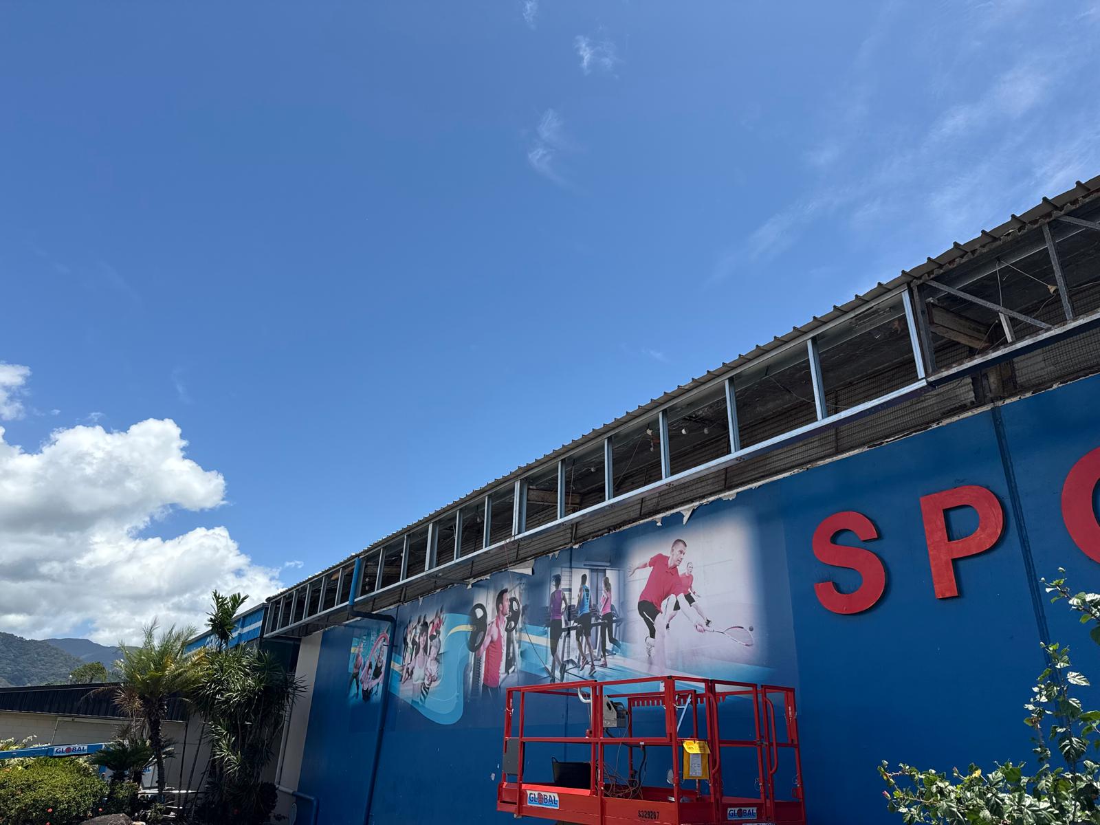 Genesis Health & Fitness Façade Reconstruction, Cairns QLD